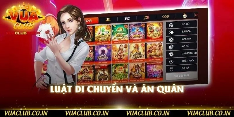 Luật di chuyển và ăn quân